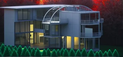 modern house,solar cell base,smart house,modern architecture,cubic house,frame house,cube house,greenhouse effect,eco-construction,3d rendering,contemporary,heat pumps,thermal insulation,modern building,energy efficiency,solar photovoltaic,house in the forest,residential,greenhouse,luxury property,Photography,General,Cinematic