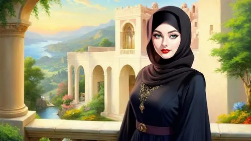 gothel,abaya,sheherazade,persia,masoumeh,ahlam