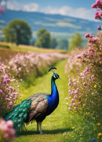 peacocks carnation,peacock,fairy peacock,flower and bird illustration,pheasant,peafowl,springtime background,spring background,male peacock,bird flower,colorful birds,nature bird,spring bird,beautiful bird,flower background,background view nature,blue peacock,an ornamental bird,ornamental bird,landscape background,Photography,General,Commercial