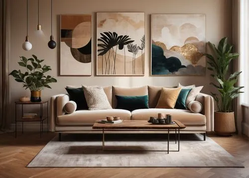 modern decor,contemporary decor,living room,furnishing,livingroom,interior decor,danish furniture,boho art,interior design,boho art style,wall decor,interior decoration,sofa set,decoratifs,apartment lounge,decors,decor,sitting room,scandinavian style,sofaer,Illustration,Retro,Retro 26