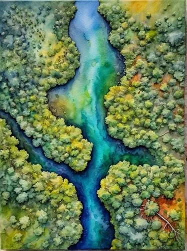 river landscape,a river,aura river,river delta,river of life project,aerial landscape,laguna verde,ozark,oil painting on canvas,watersheds,ozarka,water scape,minnehaha,nantahala,river kingfisher,oil painting,oil on canvas,river bank,a small lake,water courses,Illustration,Paper based,Paper Based 24