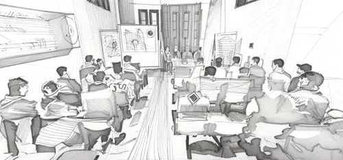 sketchup,lecture room,lecture hall,classroom training,meeting,classroom,meeting room,storyboard,boardrooms,conference room,seminar,animatic,market introduction,penciling,drawing course,seminarium,pencilling,business training,storyboarding,training class,Design Sketch,Design Sketch,Hand-drawn Line Art