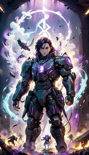 darkseid,legault,gruma,blackfire,mongul,reinhardt,Anime,Anime,Cartoon