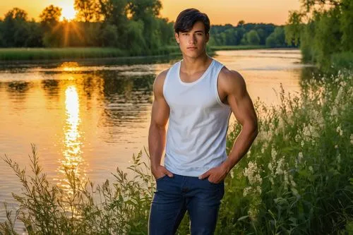 male model,boy model,danila bagrov,kyrgyz,photo session at night,lukas 2,young model,senior photos,kacper,photosession,photo session in torn clothes,photo model,handsome model,landscape background,sleeveless shirt,altai,amur adonis,the amur adonis,shahe fen,river,Art,Classical Oil Painting,Classical Oil Painting 09