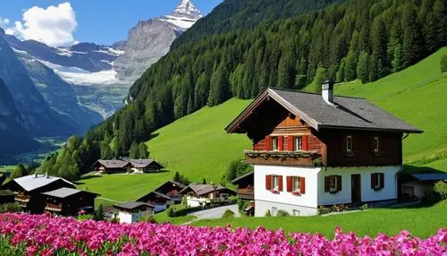 alpine village,swiss house,alpine pastures,swiss alps,mountain huts,alpine region,eastern switzerland,switzerland,switzerland chf,bernese oberland,mountain village,mountain hut,swiss,austria,canton of glarus,southeast switzerland,bernese alps,appenzell,tyrol,the alps,Photography,General,Realistic