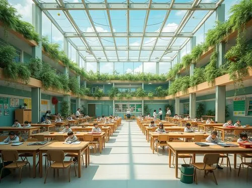 cafeteria,wintergarden,winter garden,atrium,atriums,cafeterias,gardenburger,greenhouse,omotesando,shopping mall,takashimaya,a restaurant,foodplant,japanese restaurant,hongdan center,galleria,lunchroom,school design,garden of plants,factory hall,Photography,General,Realistic