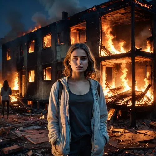 annabeth,darol,tris,beth,fire background,tamsin,burning house,jodie,saoirse,clary,tvline,fremantlemedia,regenerates,firetrap,weatherfield,crankily,burn down,burned down,clarke,corrie,Photography,General,Natural