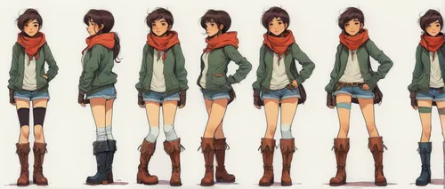 knee-high boot,anime japanese clothing,knee-high socks,school clothes,winter clothing,clover jackets,winter clothes,school uniform,jeans pattern,fashionable clothes,country dress,countrygirl,cowboy boots,a uniform,women's clothing,cinnamon girl,lumberjack pattern,cute clothes,euphonium,fashionable girl,Illustration,Realistic Fantasy,Realistic Fantasy 23