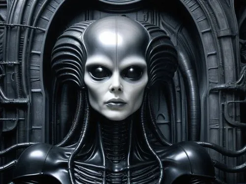 giger random background,a alien female in her living room is posed for a pograph,giger,endoskeleton,sirian,zathura,alien,promethean