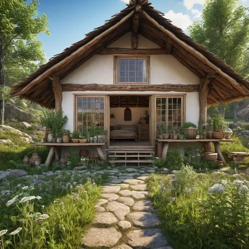 summer cottage,country cottage,wooden house,traditional house,house in the forest,log cabin,hobbiton,small cabin,cottage garden,little house,the cabin in the mountains,cottage,home landscape,alpine village,ancient house,rustic,beautiful home,timber house,small house,house in the mountains