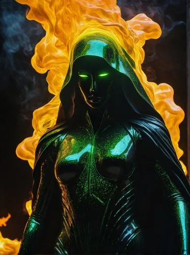 hela,latveria,dormammu,fire background,sauron,darkseid,Conceptual Art,Fantasy,Fantasy 20