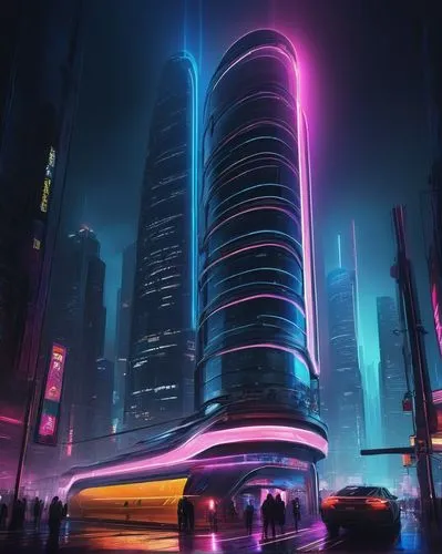 futuristic landscape,futuristic architecture,futuristic,cybercity,cyberpunk,guangzhou,cyberport,cybertown,futurist,futuristic art museum,coruscant,electric tower,metropolis,fantasy city,arcology,vdara,hypermodern,cyberworld,futuristic car,polara,Illustration,Paper based,Paper Based 07