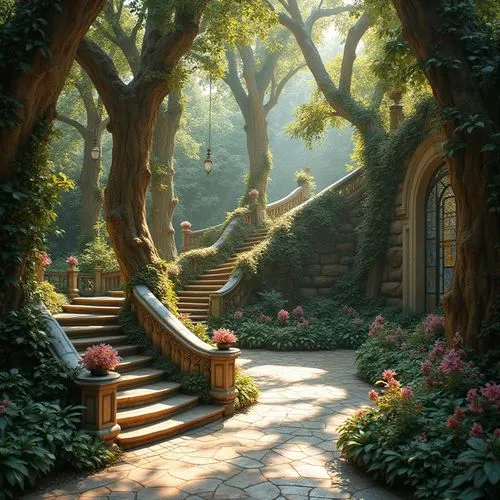 pathway,forest path,garden of eden,gardens,secret garden of venus,fantasy landscape,the garden,rivendell,green garden,the mystical path,wooden path,enchanted forest,to the garden,towards the garden,garden of plants,nature garden,fairy forest,tunnel of plants,fantasy picture,greenforest,Photography,General,Realistic