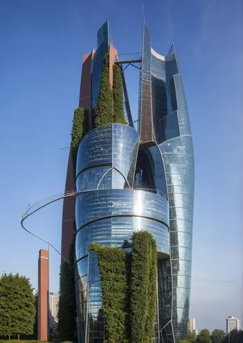 baku,stalin skyscraper,azrieli,futuristic architecture,renaissance tower,burj kalifa,Photography,General,Realistic