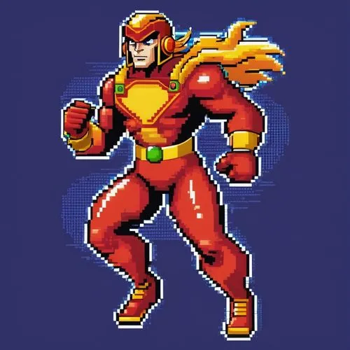 Pixel Art,hakan,eradicator,flashman,bulletman,flamebird,fleetway,counterman,shokan,steel man,superwasp,rockman,rodimer,firehawk,pixel art,capeman,zortman,iron man,erlichman,megaman,xamot