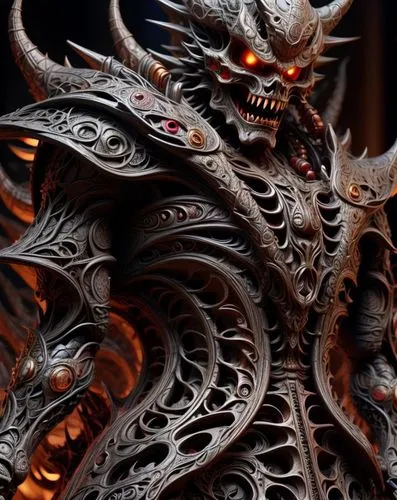 yamantaka,vajrapani,mahakala,ravana,kaido,garuda,rakshasa,black dragon,bhairava,daojin,demongeot,oni,raijin,grillwork,demonata,carved wood,oderus,barong,incense burner,jayasimha