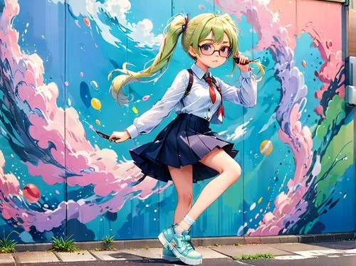 tsumugi kotobuki k-on,michiru,anime japanese clothing,graffiti,harajuku,graffitti,Anime,Anime,Realistic