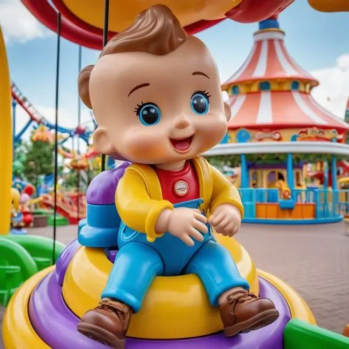 zamperla,johny,gpk,toddler in the park,topolino,debuchy,theodore,sandmann,olimar,lilladher,piccinini,britton,children's ride,krasicki,noddy,upin,cheburashka,westonzoyland,soffiantini,cute cartoon character,Photography,General,Realistic