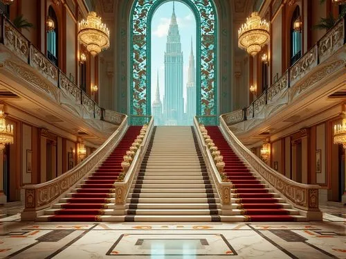 art deco,art deco background,grandeur,europe palace,theed,hall of the fallen,escaleras,montecarlo,capitol,hall of nations,marble palace,staircase,emporium,palaces,stairway,palladianism,vittoriano,oriali,staircases,monaco,Photography,General,Realistic