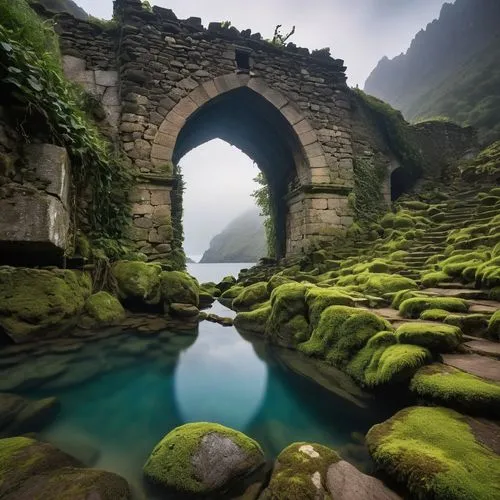 natural arch,rock arch,cave on the water,sunken church,salalah,wishing well,underwater oasis,rainbow bridge,shaoming,rivendell,half arch,asturias,bridge arch,dhofar,nature wallpaper,northern ireland,windows wallpaper,ancient ruins,portals,green waterfall,Photography,Artistic Photography,Artistic Photography 01