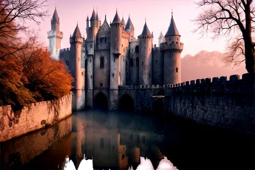 fairytale castle,fairy tale castle,city moat,moat,moated castle,gothic architecture,water castle,castles,hogwarts,castel,fairytale,medieval castle,medieval architecture,fairy tale,castle of the corvin,gold castle,a fairy tale,castle,cinderella's castle,camelot,Illustration,Japanese style,Japanese Style 08