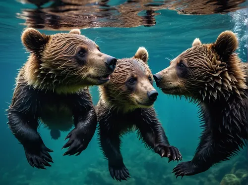 brown bears,grizzlies,bear cubs,bears,black bears,the bears,ice bears,bear kamchatka,grizzly bear,national geographic,brown bear,huddle,cute bear,bear market,watering hole,otters,polar bears,great bear,harmonious family,grizzly cub,Photography,Artistic Photography,Artistic Photography 01