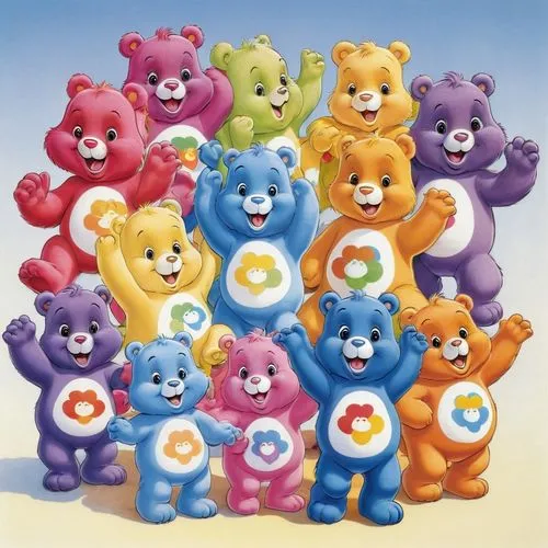 teddy bears,teddybears,teddies,bearshare,bebearia,gummybears,Illustration,Children,Children 03