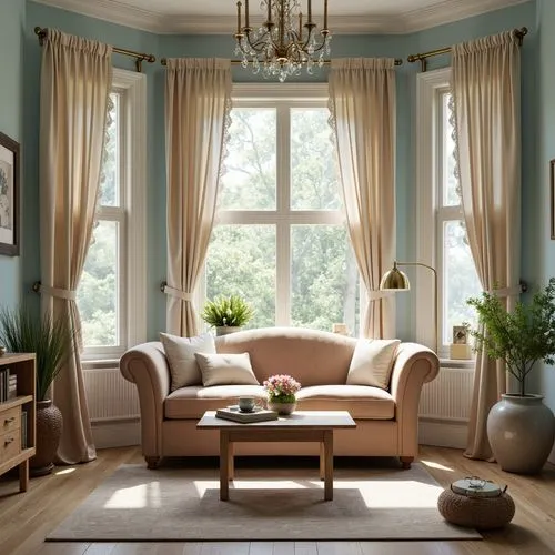 sitting room,bay window,livingroom,danish room,sunroom,living room,interior decor,great room,furnishings,upholstering,donghia,interiors,french windows,fromental,window curtain,victorian room,upholsterers,home interior,valances,interior decoration