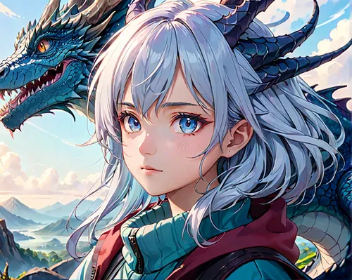 dragon,painted dragon,dragons,aqua,dragon li,dragon of earth,wyrm,dragon slayer,dragon design,dinokonda,would a background,azure,fantasy portrait,sanya,portrait background,meteora,piko,game illustration,cg artwork,erika,Anime,Anime,General