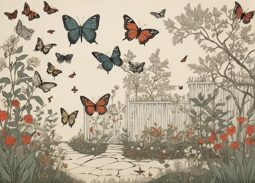 moths and butterflies,butterfly background,butterflies,chasing butterflies,kate greenaway,butterfly day,vanessa (butterfly),butterfly floral,blue butterfly background,isolated butterfly,hesperia (butterfly),butterfly isolated,butterfly clip art,julia butterfly,butterfly,callophrys,flower and bird illustration,ulysses butterfly,red butterfly,papillon,Illustration,Abstract Fantasy,Abstract Fantasy 05