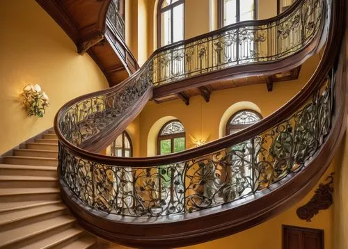 winding staircase,circular staircase,staircase,outside staircase,wooden stair railing,spiral staircase,staircases,wooden stairs,banisters,balusters,balustrade,stairwell,banister,stairs,spiral stairs,balustrades,stairwells,stair,stone stairs,winding steps,Illustration,Abstract Fantasy,Abstract Fantasy 08