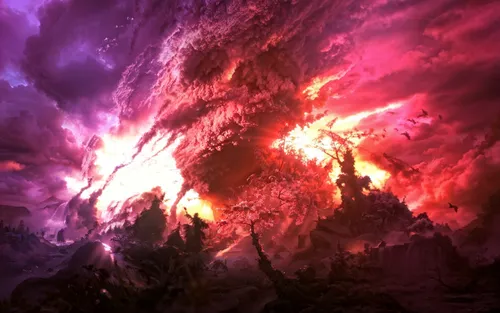 solar eruption,apophysis,calbuco volcano,fire background,fire planet,skyfire,eruption,planet alien sky,empyrean,gallifrey,volcanic eruption,erupting,supernovae,eruptive,the eruption,fractal environment,extradimensional,overawe,volcanic,galaxy collision