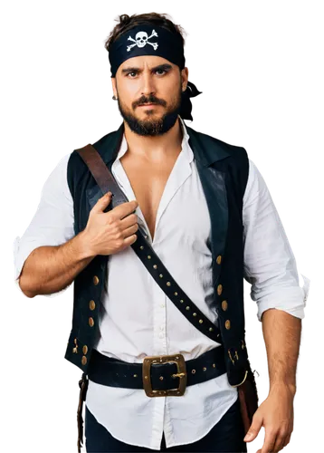 pirate,pirates,pirate flag,pirate treasure,jolly roger,png transparent,pandero jarocho,athos,piracy,musketeer,bandana,pubg mascot,jon boat,crossbones,vest,bandana background,png image,conquistador,naval officer,fidel alejandro castro ruz,Illustration,Black and White,Black and White 33