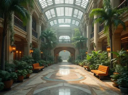 gaylord palms hotel,atriums,wintergarden,conservatory,galleria,winter garden,glyptotek,royal palms,atrium,opryland,palm house,the palm,hotel lobby,marble palace,lobby,courtyards,stonebriar,phipps,chhatris,cochere,Photography,General,Realistic