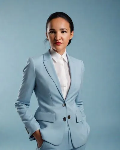 pantsuit,navy suit,business woman,suit,businesswoman,business girl,the suit,woman in menswear,official portrait,wedding suit,business angel,menswear for women,social,flight attendant,bolero jacket,real estate agent,ceo,senator,portrait background,kazakhstan,Photography,Natural