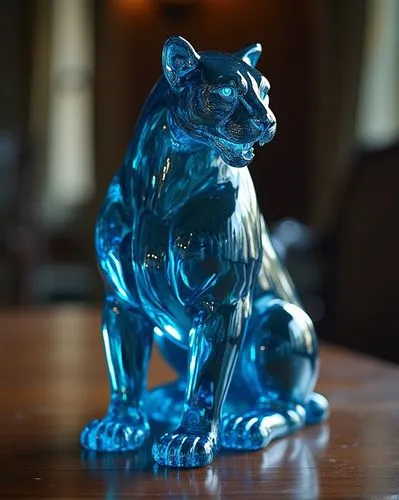 blue tiger,bluebear,glass yard ornament,lion capital,bluestar,bubastis,Photography,Documentary Photography,Documentary Photography 02