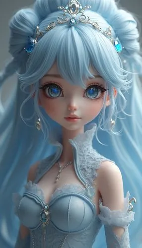 ice queen,the snow queen,doll's facial features,female doll,white rose snow queen,bjd,Photography,General,Fantasy