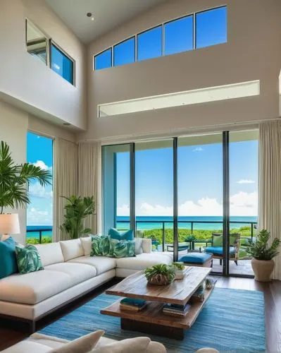 oceanfront,ocean view,oceanview,beach house,penthouses,sandpiper bay,window with sea view,sunroom,beachfront,seaside view,luxury home interior,living room,florida home,tropical house,beachhouse,livingroom,beautiful home,contemporary decor,fisher island,great room,Illustration,Japanese style,Japanese Style 21