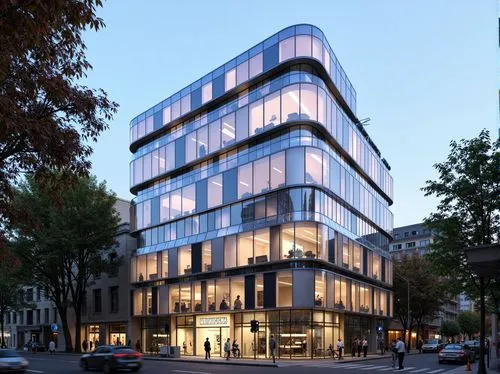 kimmelman,arkitekter,glass facade,mvrdv,gronkjaer,proskauer,andaz,multistoreyed,reclad,mansard,glass building,appartment building,foereningsbanken,architekten,haussman,glass facades,zwirner,bergdorf,eisenman,kirrarchitecture