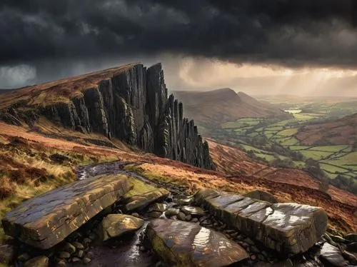 trotternish,mourne,three peaks,isle of skye,fairhead,cavehill,Conceptual Art,Fantasy,Fantasy 34