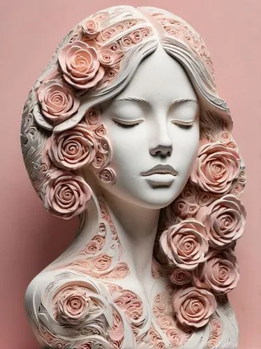 porcelain rose,rose wreath,vosges-rose,peach rose,decorative figure,biscuit rose de reims,rose wrinkled,bibernell rose,woman sculpture,the sleeping rose,rose bloom,fabric roses,scent of roses,blooming roses,dry rose,noble roses,landscape rose,art nouveau,sculpt,paper roses,Illustration,Vector,Vector 21