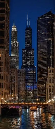 chicago night,chicago skyline,chicago,city at night,blue hour,metra,chicagoan,financial district,tribute in lights,night lights,detriot,night shot,city lights,city skyline,chicagoland,night photo,cityscape,metropolis,evening city,the city,Conceptual Art,Fantasy,Fantasy 20