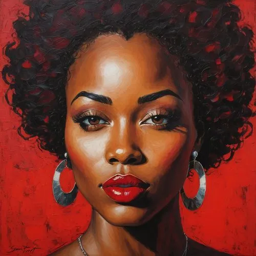 oil painting on canvas,oil on canvas,oil painting,african american woman,woman portrait,african woman,uhura,girl portrait,portrait of a girl,face portrait,miseducation,art painting,angolan,oil paint,artist portrait,beautiful african american women,afroasiatic,kelefa,romantic portrait,afro american girls,Art,Artistic Painting,Artistic Painting 49