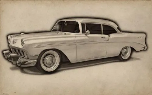 illustration of a car,vintage drawing,retro automobile,e-car in a vintage look,vintage vehicle,retro car,vintage car,retro vehicle,chevrolet 150,chrysler airflow,chevrolet bel air,chevrolet delray,for