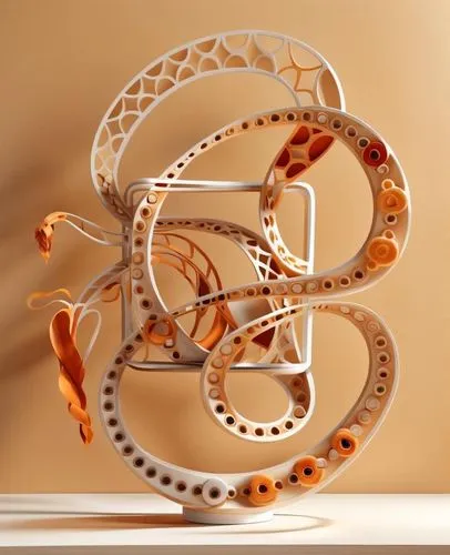 cinema 4d,spiralfrog,kinetic art,chain carousel,3d object,stellarator,dna helix,gyroscope,3d model,gyroscopic,quaternion,jalebi,nurbs,curved ribbon,helix,topology,fractals art,3d render,karchner,fractalius