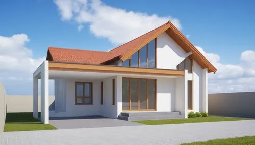 3d rendering,homebuilding,passivhaus,prefabricated buildings,danish house,house shape,Photography,General,Realistic