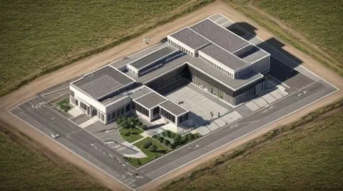 solar cell base,3d rendering,sewage treatment plant,powerplant,isometric,nuclear reactor,nuclear power plant,aerial shot,drone image,render,concrete plant,rwe,power plant,prison,thermal power plant,modern architecture,aerial photography,solar power plant,from above,data center,Common,Common,Natural