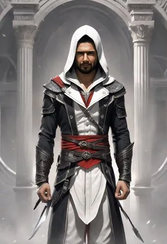 khilji,ezio,dhritarashtra,alexios,volkan,elfatih,Digital Art,Classicism