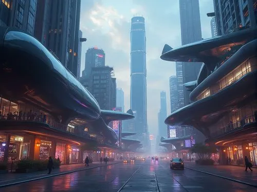 coruscant,futuristic landscape,shanghai,guangzhou,cybercity,futuristic architecture,shanghai disney,shangai,cybertown,harbour city,futurist,kowloon,metropolis,shenzhen,fantasy city,futuristic,arcology,shenzhou,coruscating,megacorporations,Photography,General,Realistic