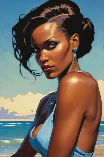 thandie,freema,themyscira,polynesian girl,vettriano,african american woman,promethea,tretchikoff,dirie,beautiful african american women,cassaday,toccara,nubian,sharmell,nefaria,latell,black woman,mckelvie,palmiotti,kouroussa,Conceptual Art,Fantasy,Fantasy 07